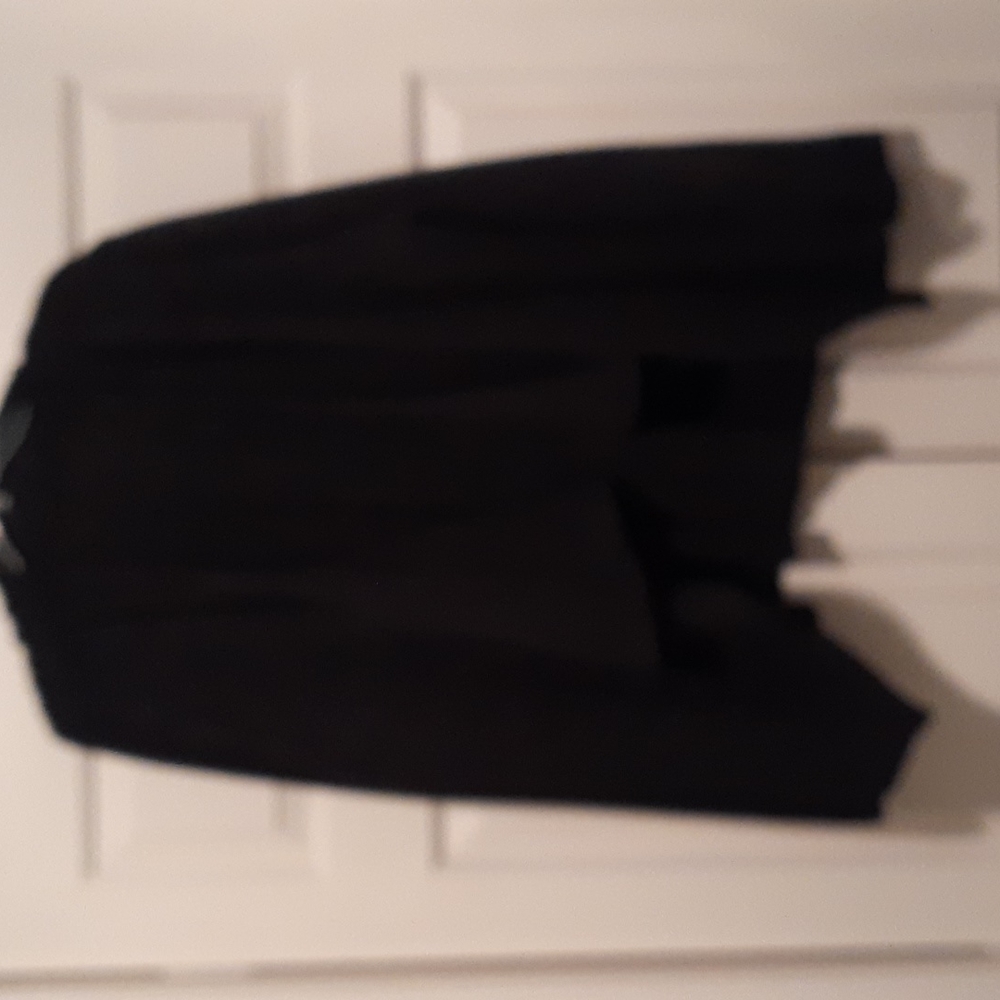 Charcoal open sweater
